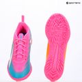 Кросівки футбольні дитячі PUMA Ultra 6 Play TT Jr poison pink/puma wht/sun stream/bright aqua/puma blk 16