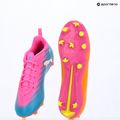 Кросівки футбольні дитячі PUMA Ultra 6 Play FG/AG Jr poison pink/puma wht/sun stream/bright aqua/puma blk 16