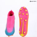 Кросівки футбольні дитячі PUMA Ultra 6 Match+ LL FG/AG Jr poison pink/puma wht/sun stream/bright aqua/puma blk 16