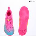 Кросівки футбольні дитячі PUMA Future 9 Play IT Jr poison pink/puma wht/sun stream/bright aqua/puma blk 17