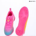 Кросівки футбольні дитячі PUMA Future 9 Play TT poison pink/puma wht/sun stream/bright aqua/puma blk 17