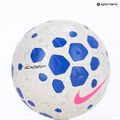 М'яч футбольний Nike Academy white/racer blue/pink blast розмір 5 5