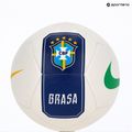 М'яч футбольний Nike Pitch Brazil white size 5 5