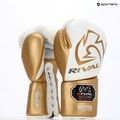 Рукавиці боксерські Rival RS100 Professional white/gold 5