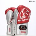 Рукавиці боксерські Rival RS100 Professional red/silver 13