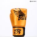 Боксерські рукавички Fairtex Universal "Tight-Fit" Design Falcon золоті 6