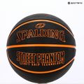 М'яч баскетбольний Spalding Phantom чорний/помаранчевий розмір 6 6