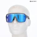 Окуляри сонцезахисні Endura Singletrack dreich grey/blue revo smoke/clear silver flash mirror 8