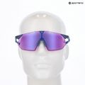 Окуляри сонцезахисні 100% Hypercraft SQ satin storm metallic/purple mirror 8