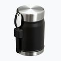 Термос для їжі Stanley Legendary Food Jar + Spork 400 мл чорний 2.0 2