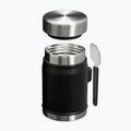 Термос для їжі Stanley Legendary Food Jar + Spork 400 мл чорний 2.0 3