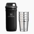 Чарки туристичні Stanley Pre-Party 60 ml 4 pack Hammertone Black