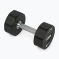 Хромована гантель Nike Strength Pro Urethane Dumbbell 12 kg black/white