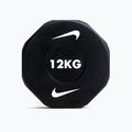 Хромована гантель Nike Strength Pro Urethane Dumbbell 12 kg black/white 7