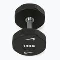 Хромована гантель Nike Strength Pro Urethane Dumbbell 14 kg black/white 2