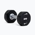 Хромована гантель Nike Strength Pro Urethane Dumbbell 14 kg black/white 7