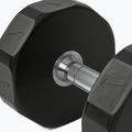 Хромована гантель Nike Strength Pro Urethane Dumbbell 16 kg black/white 4