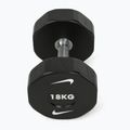 Хромована гантель Nike Strength Pro Urethane Dumbbell 18 kg black/white 2