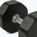 Хромована гантель Nike Strength Pro Urethane Dumbbell 20 kg black/white 4