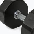 Хромована гантель Nike Strength Pro Urethane Dumbbell 22 kg black/white 4
