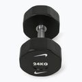 Хромована гантель Nike Strength Pro Urethane Dumbbell 24 kg black/white 2