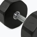 Хромована гантель Nike Strength Pro Urethane Dumbbell 24 kg black/white 4