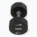 Хромована гантель Nike Strength Pro Urethane Dumbbell 26 kg black/white 2