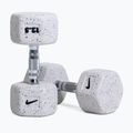 Гантель гумований Nike Strength Grind Hex Dumbbell 12,5 kg wolf grey 5