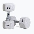 Гантель гумований Nike Strength Grind Hex Dumbbell 15 kg wolf grey 5