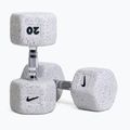 Гантель гумований Nike Strength Grind Hex Dumbbell 20 kg wolf grey 5