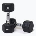 Гантелі Nike Strength Hex Dumbbell 2 x 8 kg black/white