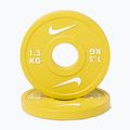 Обтяжувач Nike Strength Change Plates 2 x 1,5 kg yellow/white