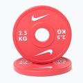 Диски Nike Strength Change Plates 2 x 2,5 кг red/white