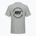 Футболка для тренувань чоловіча Nike Strength S&C Dri-Fit heather grey/black 2