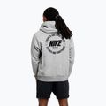 Кофта чоловіча Nike Strength S&C Hoodie heather grey/black 3
