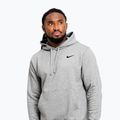 Кофта чоловіча Nike Strength S&C Hoodie heather grey/black 4