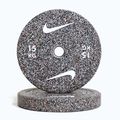 Диск Nike Strength Grind Bumper Plates 15 кг anthracite