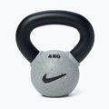Гиря Nike Strength Rubber Coated 4 кг smoke grey
