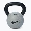 Гиря Nike Strength Rubber Coated 12 кг smoke grey