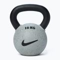 Гиря Nike Strength Rubber Coated 16 кг smoke grey