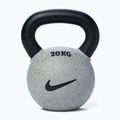 Гиря Nike Strength Rubber Coated 20 кг smoke grey
