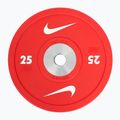 Диски бамперні Nike Strength Pro Urethane Bumper Plates 25 kg red/white 2