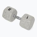 Гантеля гумова Nike Strength Grind Dumbbell 25 kg wolf grey
