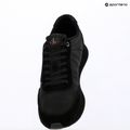 Взуття чоловіче Calvin Klein HM0HM02212 Retro Runner Bans Leather Suede triple black/adrenaline rush 9