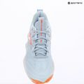 Кросівки волейбольні жіночі Mizuno Wave Momentum Elite blue finch/white/lava orange 9