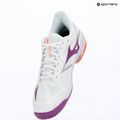 Кросівки тенісні жіночі Mizuno Wave Exceed Court AC white/dahlia/lava orange 9
