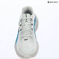 Кросівки для бігу чоловічі Nike Downshifter 14 off white/light current blue/black 14