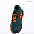 Кросівки для паделя чоловіче Asics Gel-Resolution X Padel Jewel Green/Energy Orange 6