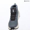 Взуття туристичне жіноче Salomon Genesis Mid GTX grisaille/green milieu 15