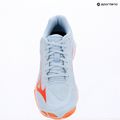 Кросівки волейбольні жіночі Mizuno Wave Lightning Pro blue finch/lava orange/flamingo coral 15
